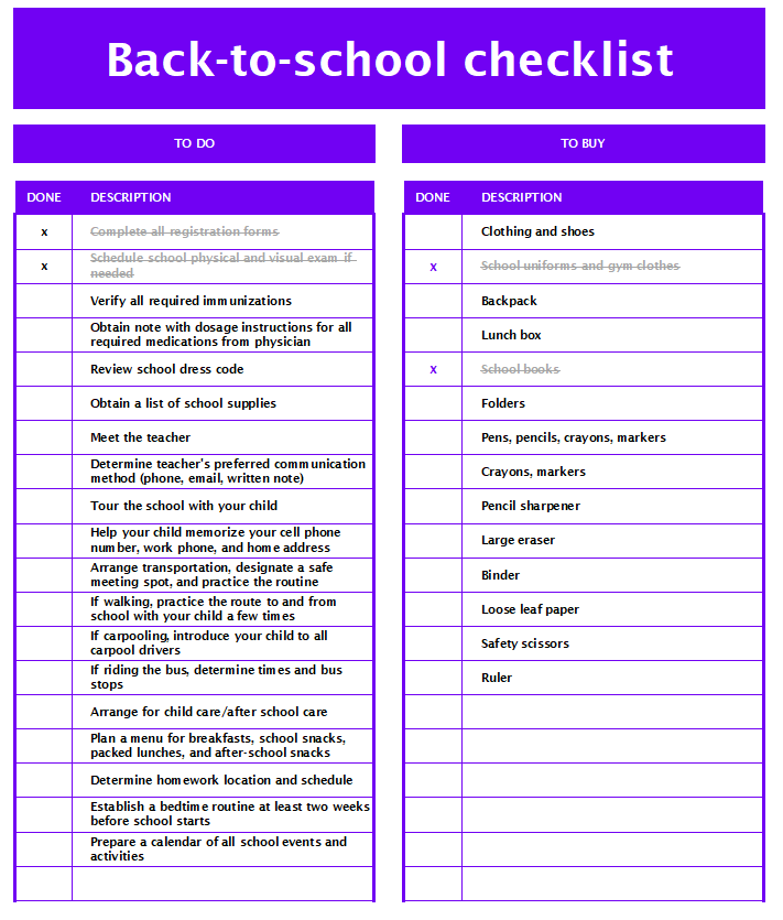 Ultimate Back-to-School Checklist: 23 Must-Do Tasks + Printable ​Thumbnail​ 